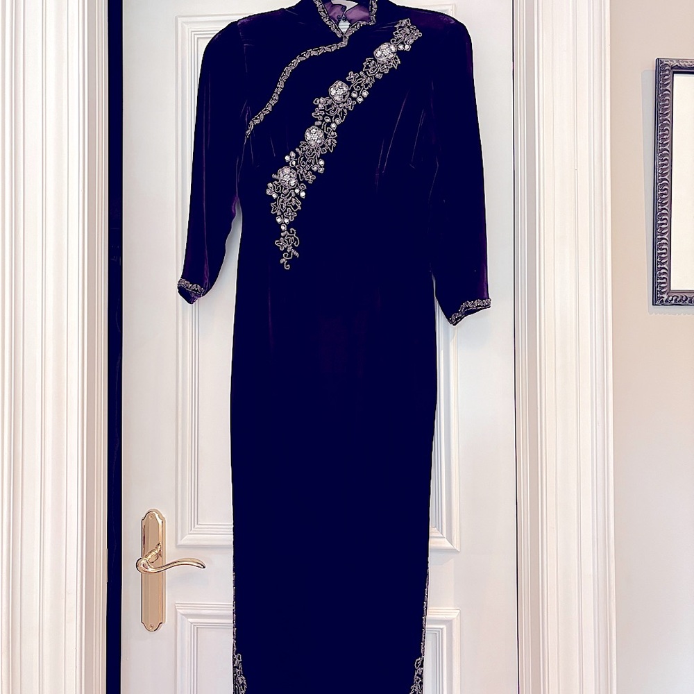 Velvet party dress